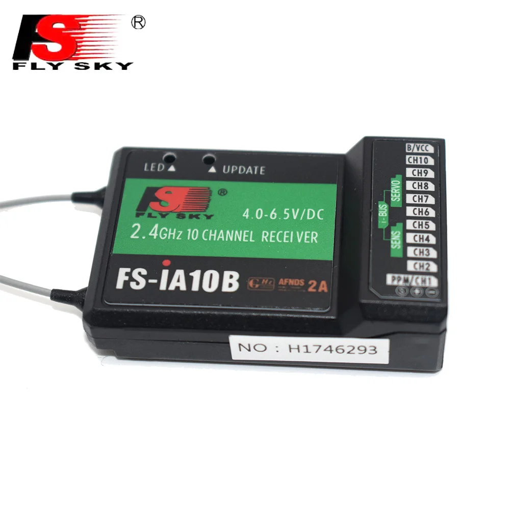 Receptor FLYSKY 2.4G 10CH FS-i - Rc Helicopter Remote Control avaliação e preço